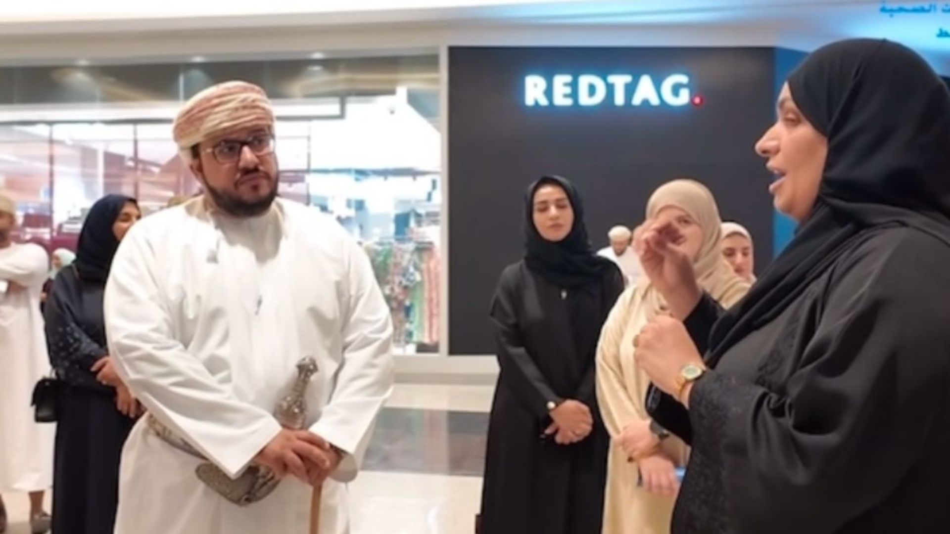 Fida Al Balushi representing Baker Hughes in Oman.